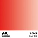 AK REAL COLORS RC820 Clear Red 17ml