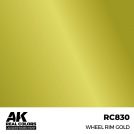 AK REAL COLORS RC830 Wheel Rim Gold 17ml