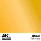 AK REAL COLORS RC831 Fork Gold 17ml