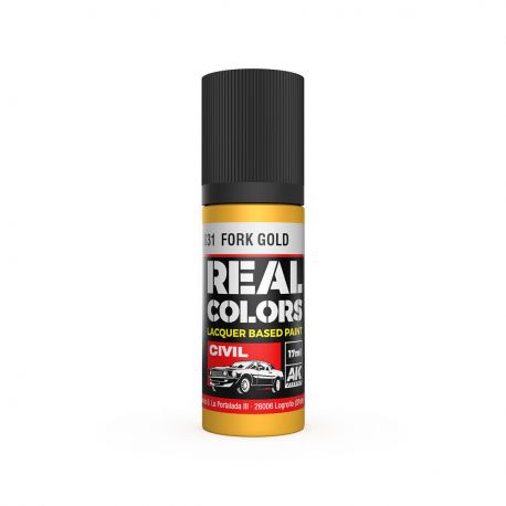 AK REAL COLORS RC831 Fork Gold 17ml