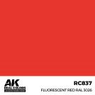 AK REAL COLORS RC837 Fluorescent Red RAL 3026 17ml
