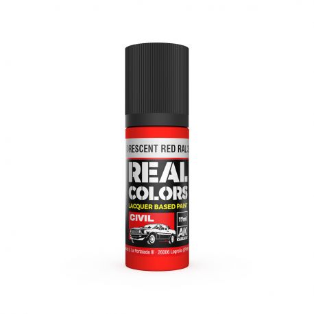 AK REAL COLORS RC837 Fluorescent Red RAL 3026 17ml