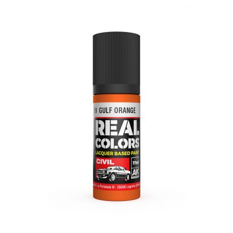 AK REAL COLORS RC839 Gulf Orange 17ml