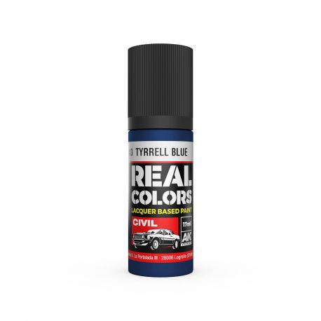AK REAL COLORS RC843 Tyrrell Blue 17ml
