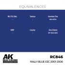 AK REAL COLORS RC846 Rally Blue 02C 2001-2006 17ml