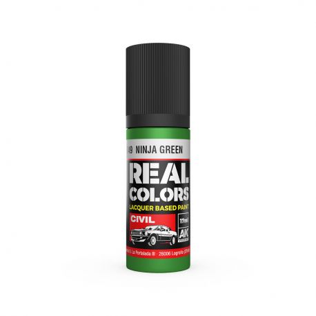 AK REAL COLORS RC849 Ninja Green 17ml