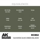 AK REAL COLORS RC852 Olivgrün-Olive Green RAL 6003 17ml