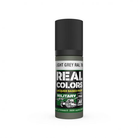 AK REAL COLORS RC854 Hellgrau-Light Grey RAL 7009 (Interior Color) 17ml