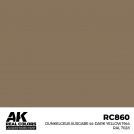 AK REAL COLORS RC860 Dunkelgelb Ausgabe 44-Dark Yellow 1944 RAL 7028 17ml
