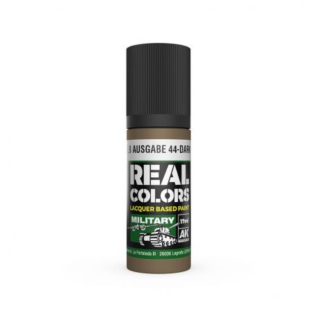 AK REAL COLORS RC860 Dunkelgelb Ausgabe 44-Dark Yellow 1944 RAL 7028 17ml