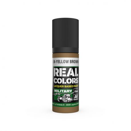 AK REAL COLORS RC861 Gelbbraun-Yellow Brown RAL 8000 17ml