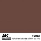AK REAL COLORS RC862 Rot (Rotbraun)-Red (Red Brown) RAL 8012 17ml