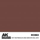 AK REAL COLORS RC863 Rot (Rotbraun)-Red (Red Brown) RAL 8013 17ml