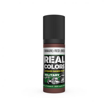 AK REAL COLORS RC863 Rot (Rotbraun)-Red (Red Brown) RAL 8013 17ml
