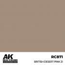 AK REAL COLORS RC871 British Desert Pink ZI 17ml