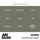 AK REAL COLORS RC879 Russian Grey Green 17ml