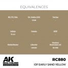 AK REAL COLORS RC880 IDF Early Sand Yellow 17ml