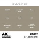 AK REAL COLORS RC882 IDF Modern Grey 17ml