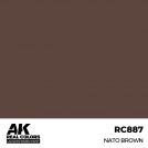 AK REAL COLORS RC887 NATO Brown 17ml