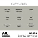 AK REAL COLORS RC888 NATO Black 17ml