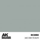 AK REAL COLORS RC890 ADC Grey FS 16473 17ml