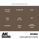 AK REAL COLORS RC892 Earth Brown FS 30099 17ml