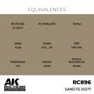 AK REAL COLORS RC896 Sand FS 30277 17ml