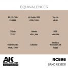 AK REAL COLORS RC898 Sand FS 33531 17ml