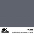 AK REAL COLORS RC913 Medium Gunship Grey FS 36118 17ml