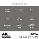 AK REAL COLORS RC914 Have Glass Grey FS 36170 17ml