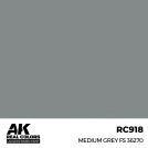 AK REAL COLORS RC918 Medium Grey FS 36270 17ml