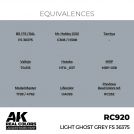 AK REAL COLORS RC920 Light Ghost Grey FS 36375 17ml