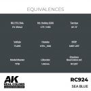 AK REAL COLORS RC924 Sea Blue 17ml