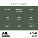 AK REAL COLORS RC951 RLM 82 17ml