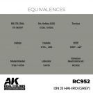 AK REAL COLORS RC952 IJN J3 Hai-Iro (Grey) 17ml