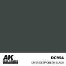 AK REAL COLORS RC953 IJN D1 Deep Green Black 17ml