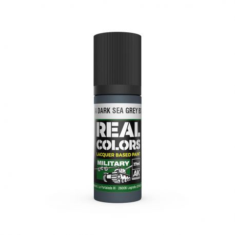 AK REAL COLORS RC969 RAF Extra Dark Sea Grey BS381C/640 17ml