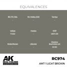 AK REAL COLORS RC974 AMT-1 Light Brown 17ml