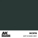 AK REAL COLORS RC978 AMT-12 Dark Grey 17ml