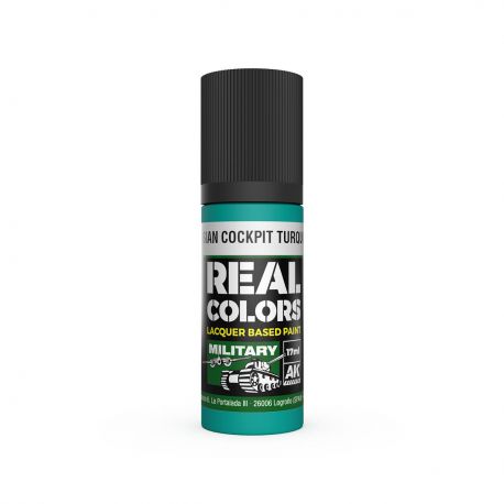 AK REAL COLORS RC980 Russian Cockpit Turquoise 17ml