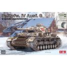 RYE FIELD MODEL 5045 Panther Ausf.F with workable track links 1/35