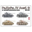 RYE FIELD MODEL 5045 Panther Ausf.F with workable track links 1/35