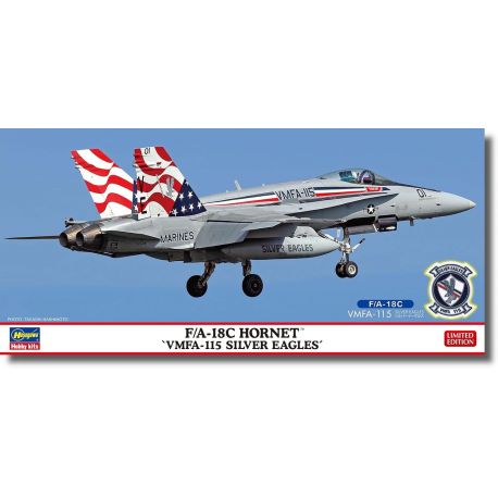 HASEGAWA 02471 McDonnell Douglas F/A-18 C Hornet - 'VMFA-115 Silver Eagles'