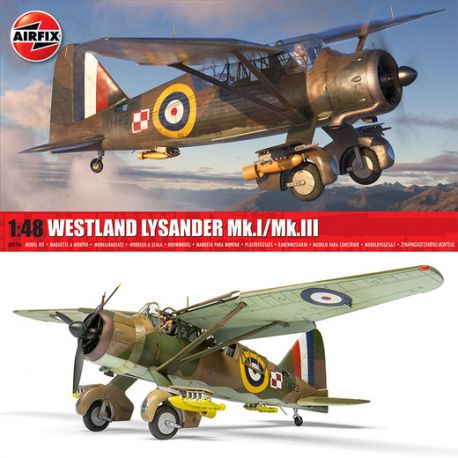 AIRFIX A07116 Westland Lysander Mk.I/Mk.III 1:48