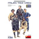 MINIART 35500 Italian Tank Crew. Resin Heads