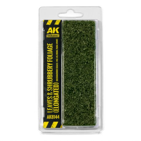 AK INTERACTIVE 8144 LEAVES AND SHRUBBERY FOLIAGE (ELONGATED)