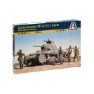 ITALERI 6543 CARRO ARMATO M14/41 l SERIE with ITALIAN INFANTRY 1/35