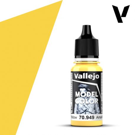 VALLEJO MODEL COLOR 24 LIGHT YELLOW 70949