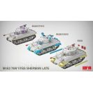 RYE FIELD MODEL 5135 M4A3 Sherman 76W VVSS Late w/Interior