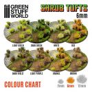 GREEN STUFF WORLD Static Grass Tufts 6 mm -Dry Brown